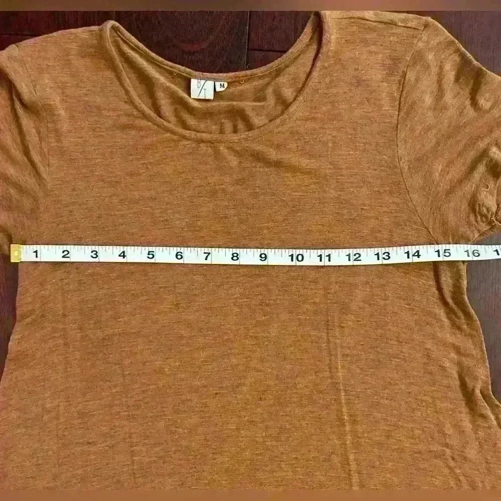 By Tavi Boutique Women’s Global Fair Trade Shirt Dress Burnt Orange Size Medium